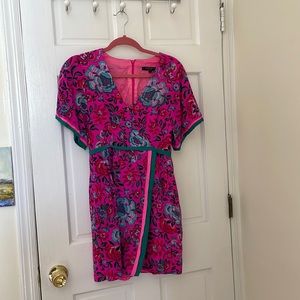 Pink Nanette Lenore size 2 dress silk 🩷